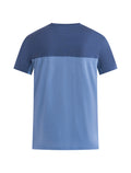 Men's Merino Blend 125 Cool-Lite™ Sphere Short Sleeve T-Shirt Colour Block Kyanite/Dawn - 7