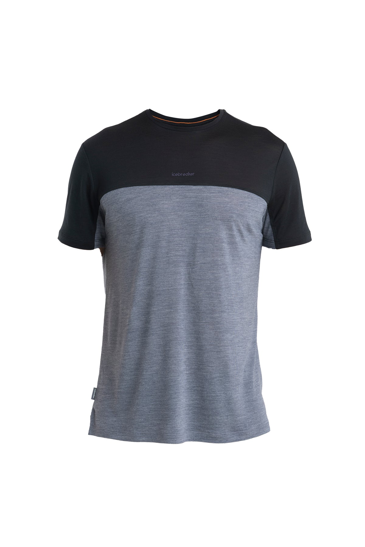 Men's Merino Blend 125 Cool-Lite™ Sphere Short Sleeve T-Shirt Colour Block Graphite Heather - 6