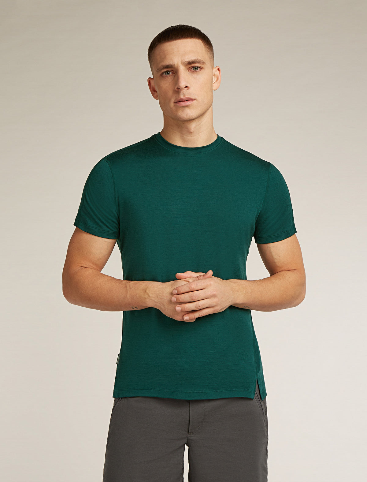 Men's 150 MerinoFine™ Ace Short Sleeve T-Shirt Fathom Green - 1