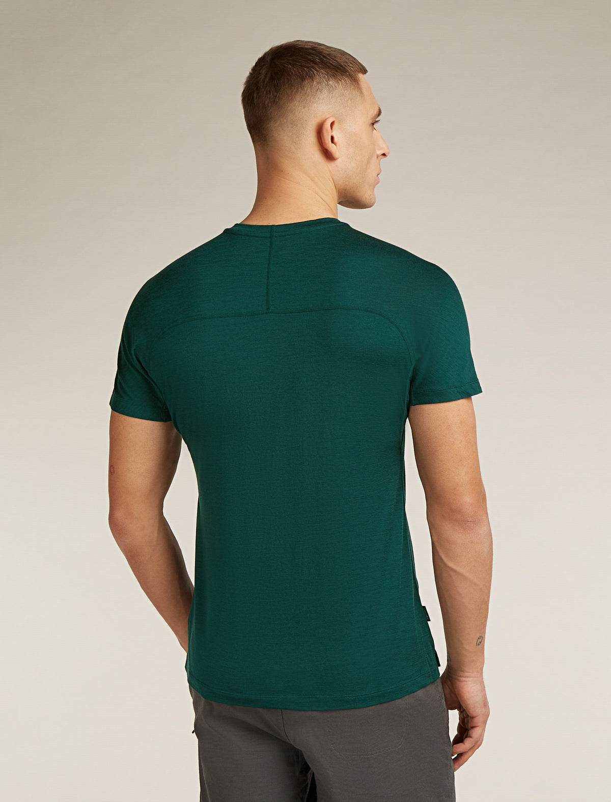 Men's 150 MerinoFine™ Ace Short Sleeve T-Shirt Fathom Green - 2