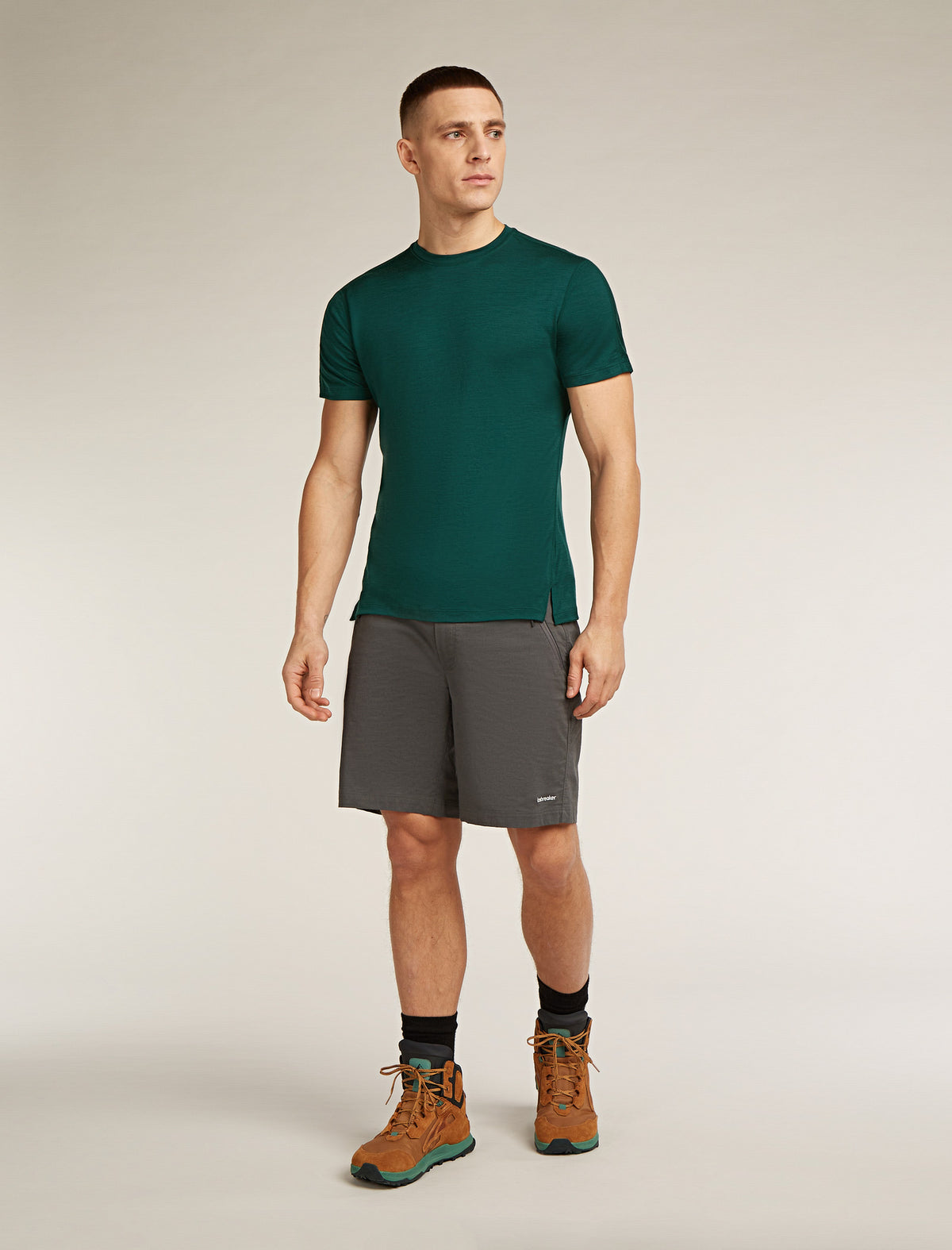 Men's 150 MerinoFine™ Ace Short Sleeve T-Shirt Fathom Green - 3
