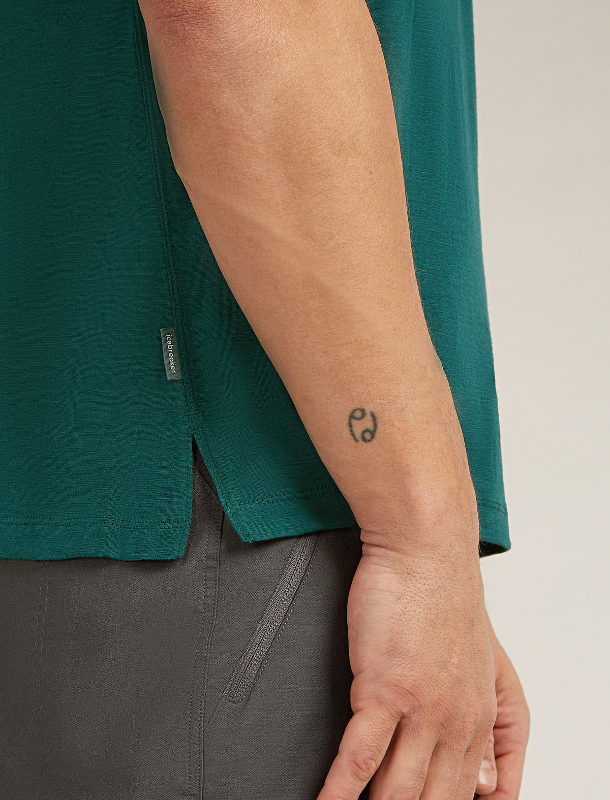 Men's 150 MerinoFine™ Ace Short Sleeve T-Shirt Fathom Green - 5