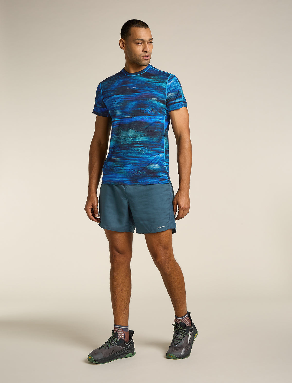 Men's Merino Blend 125 ZoneKnit™ Speed 6" Shorts  - 3