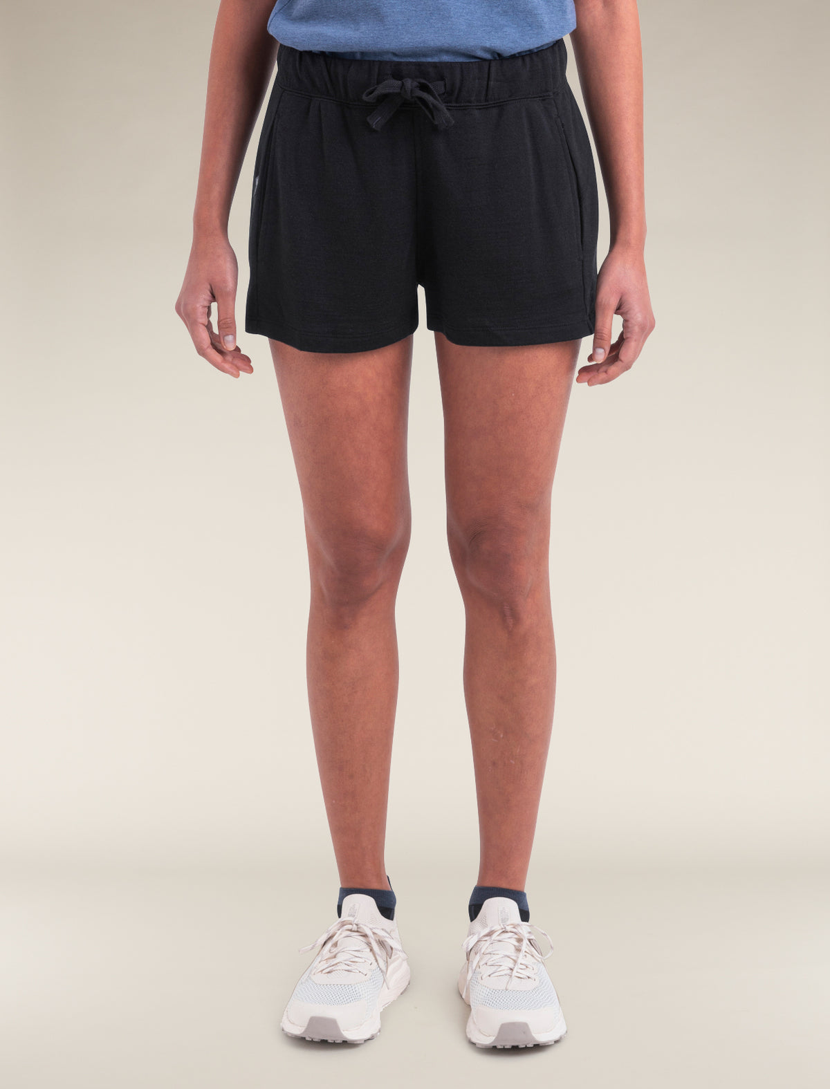 Women's Merino Blend 200 Crush Shorts Black - 1