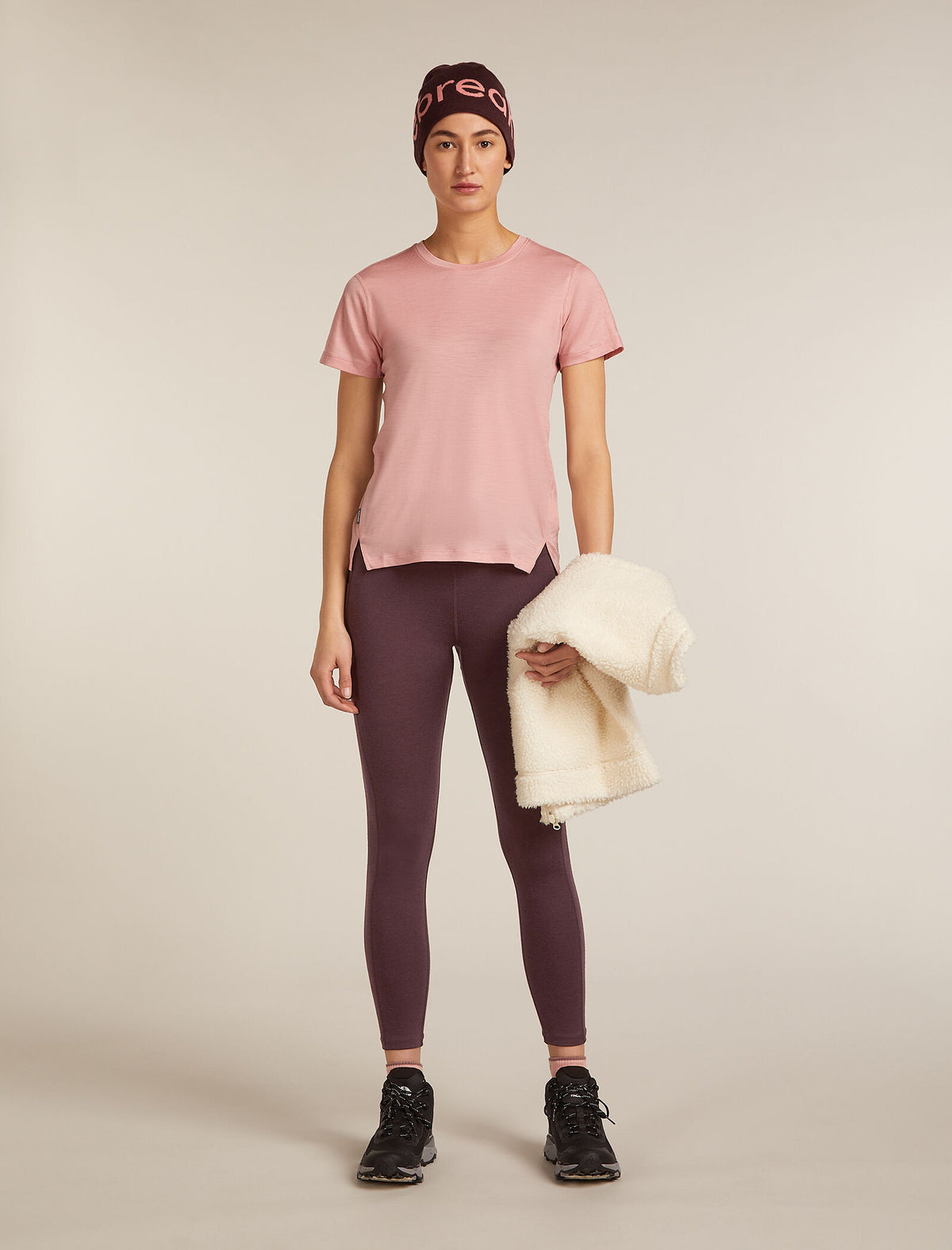 Women's Merino 260 Fastray 25" High Rise Tights Java - 4