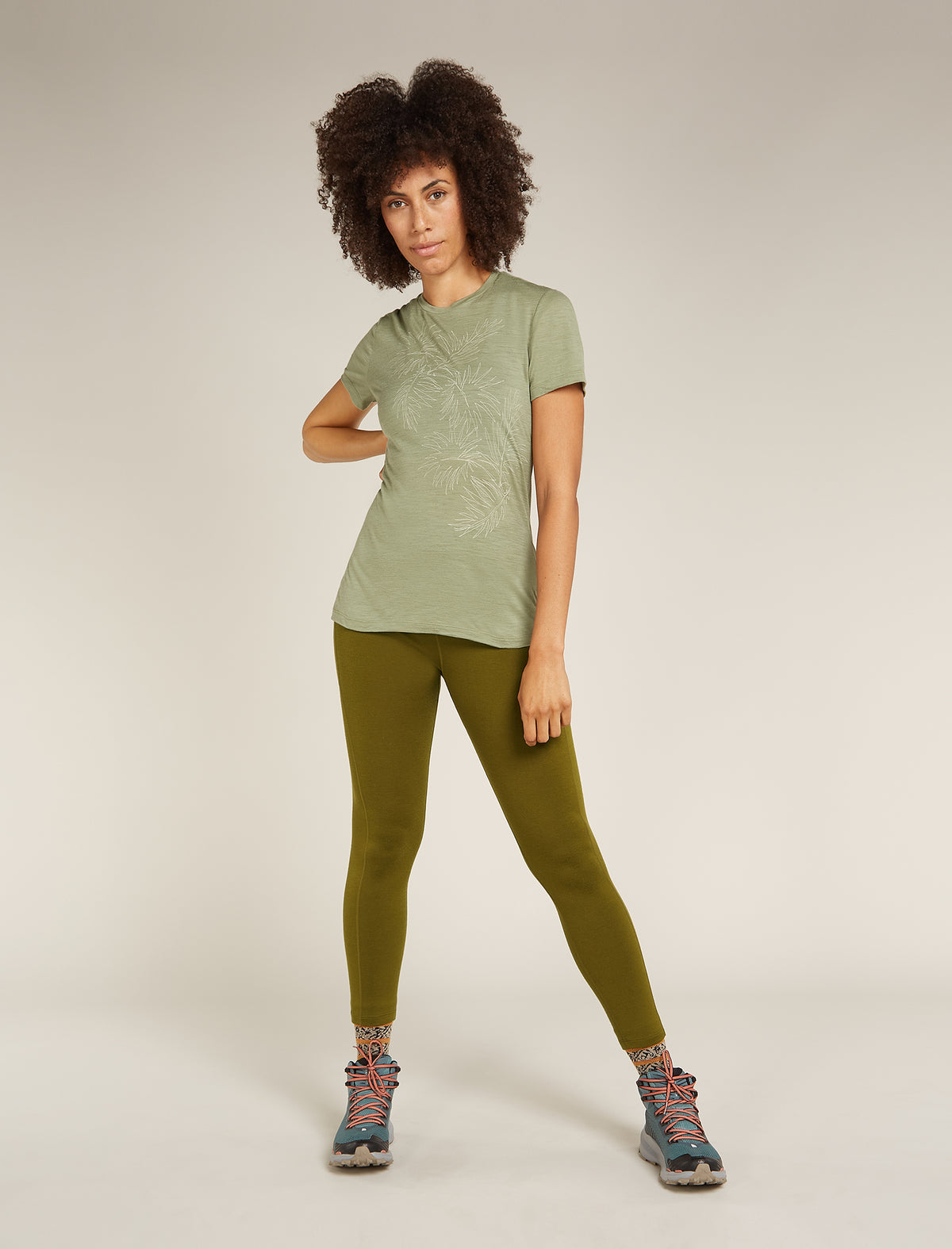 Women's Merino 260 Fastray 25" High Rise Tights  - 4