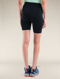 Women's Merino 260 Fastray 8" High Rise Shorts Black - 2