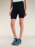 Women's Merino 260 Fastray 8" High Rise Shorts Black - 3