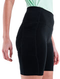 Women's Merino 260 Fastray 8" High Rise Shorts Black - 4