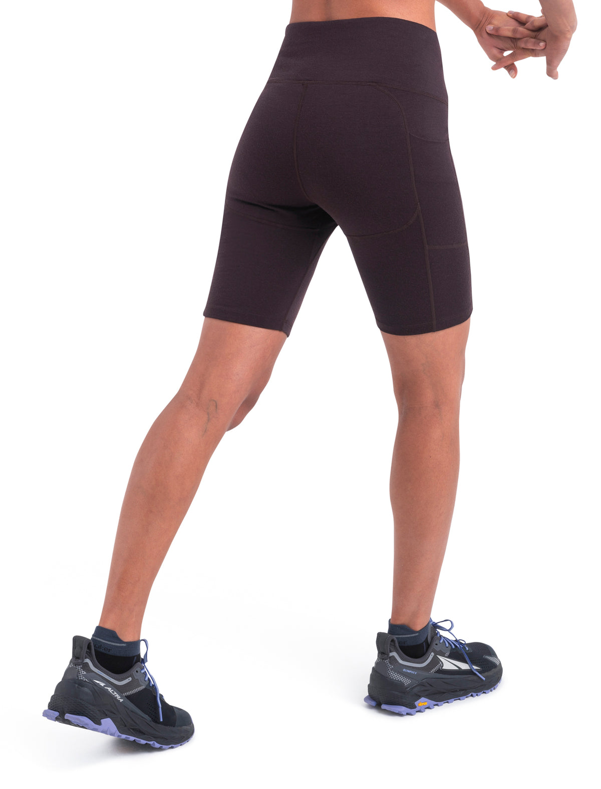 Women's Merino 260 Fastray 8" High Rise Shorts Bittersweet - 2