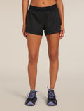 Women's Merino Blend 125 ZoneKnit™ Speed 3" Shorts Black - 1