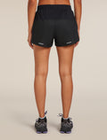 Women's Merino Blend 125 ZoneKnit™ Speed 3" Shorts Black - 2