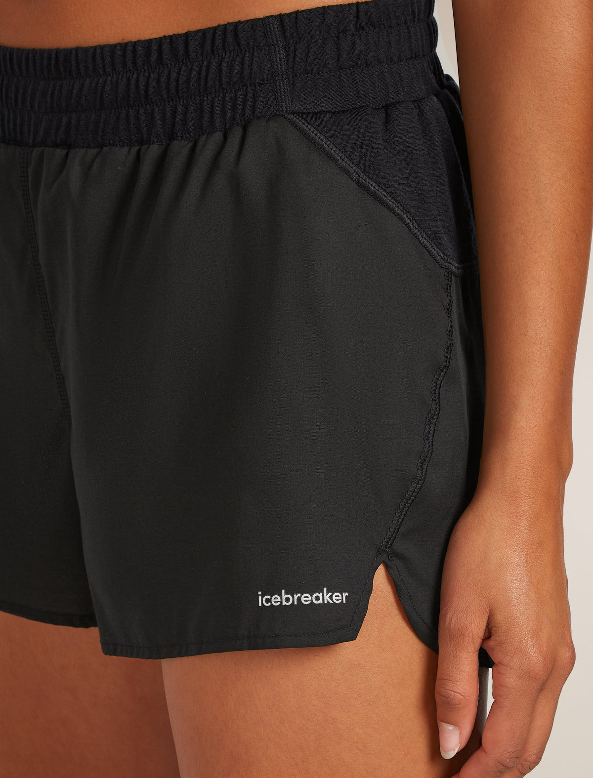 Women's Merino Blend 125 ZoneKnit™ Speed 3" Shorts Black - 6