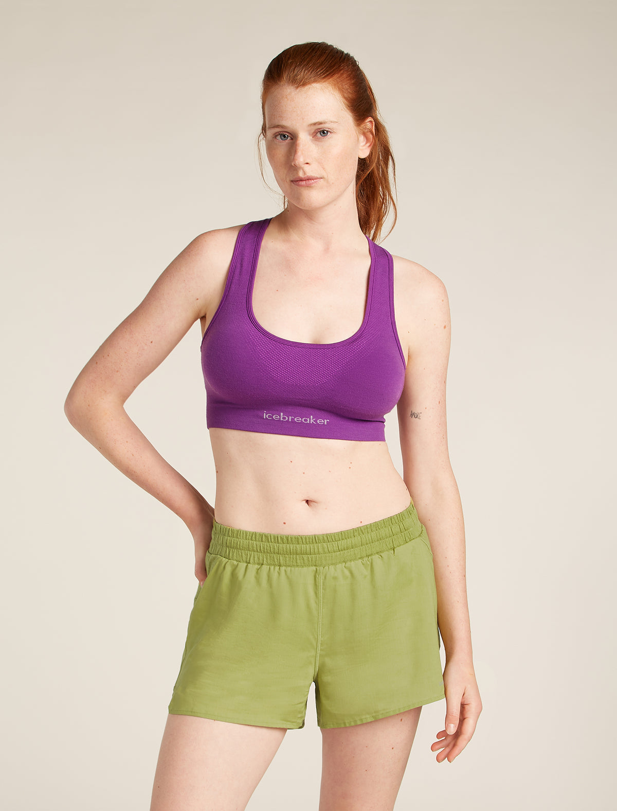 Women's Merino Blend 260 ZoneKnit™ Seamless Bra  - 1