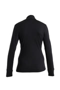 Women's Merino 260 Quantum Long Sleeve Zip Jacket Black - 7