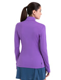 Women's Merino 260 Quantum Long Sleeve Zip Jacket Magic - 2