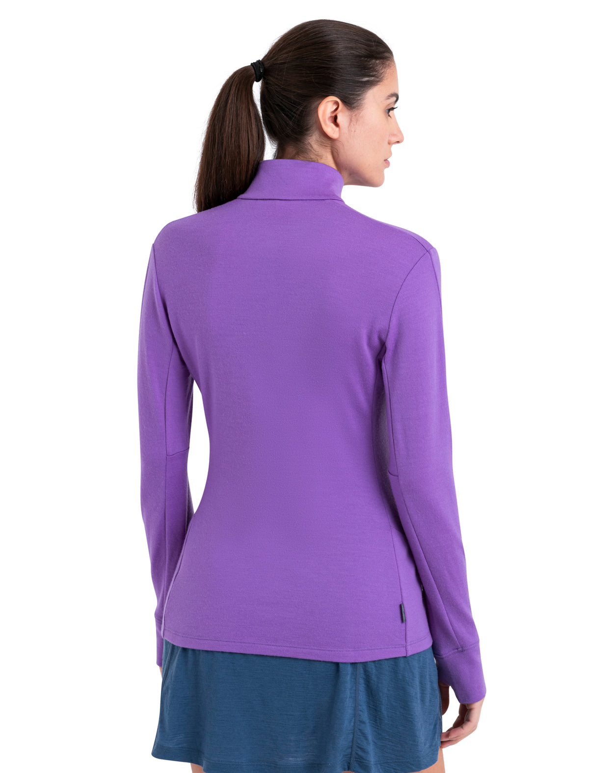 Women's Merino 260 Quantum Long Sleeve Zip Jacket Magic - 2