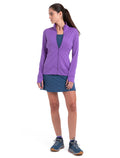 Women's Merino 260 Quantum Long Sleeve Zip Jacket Magic - 3