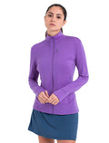 Women's Merino 260 Quantum Long Sleeve Zip Jacket Magic - 6