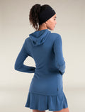 Women's Merino 260 Quantum Long Sleeve Zip Hoodie Dawn - 2