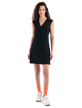 Women's Merino 200 Granary Sleeveless V Neck Dress Black - 6