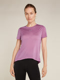 Women's Merino Blend 125 Cool-Lite™ Speed Short Sleeve Slit Back T-Shirt  - 1