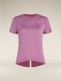 Women's Merino Blend 125 Cool-Lite™ Speed Short Sleeve Slit Back T-Shirt  - 10