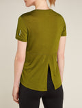 Women's Merino Blend 125 Cool-Lite™ Speed Short Sleeve Slit Back T-Shirt  - 6