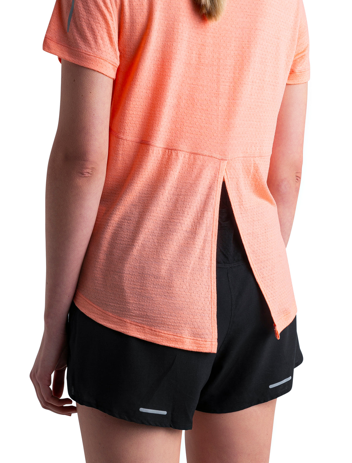 Women's Merino Blend 125 Cool-Lite™ Speed Short Sleeve Slit Back T-Shirt Glow - 11