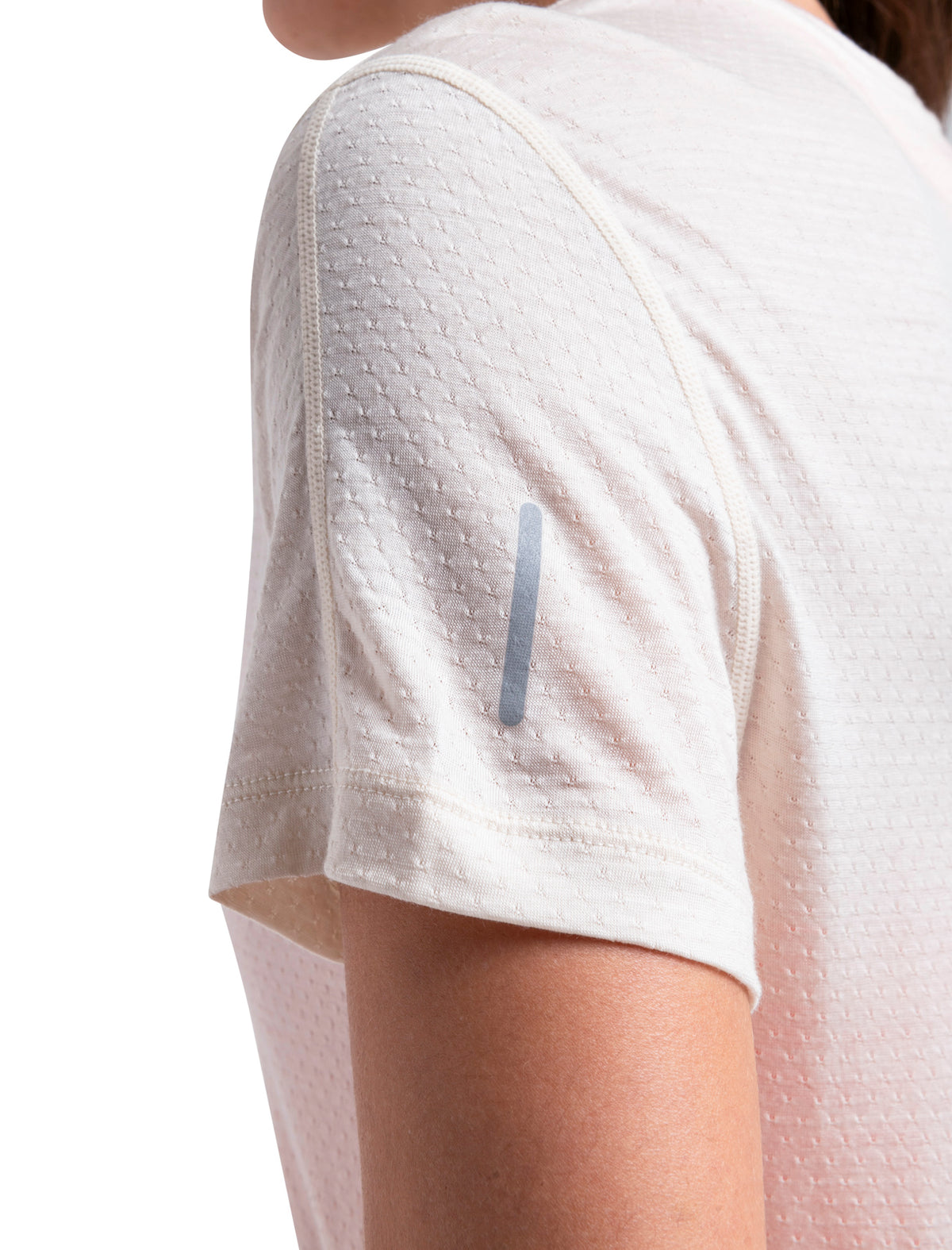 Women's Merino Blend 125 Cool-Lite™ Speed Short Sleeve Slit Back T-Shirt Chalk - 8