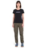 Women's Merino Blend Central Classic T-Shirt Glacial Flow Logo  - 3