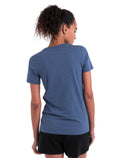 Women's Merino Blend Central Classic T-Shirt Glacial Flow Logo  - 2