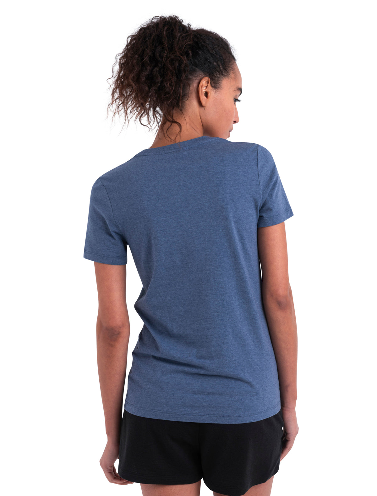 Women's Merino Blend Central Classic T-Shirt Glacial Flow Logo  - 2