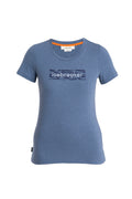 Women's Merino Blend Central Classic T-Shirt Glacial Flow Logo  - 6