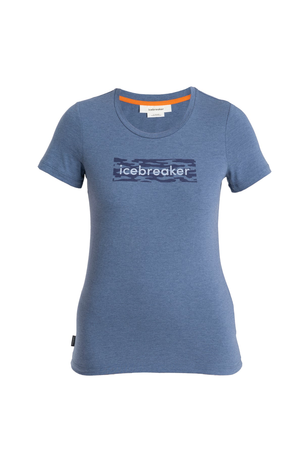 Women's Merino Blend Central Classic T-Shirt Glacial Flow Logo  - 6