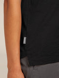 Women's Merino 150 Tech Lite Short Sleeve Relaxed T-Shirt Black - 9