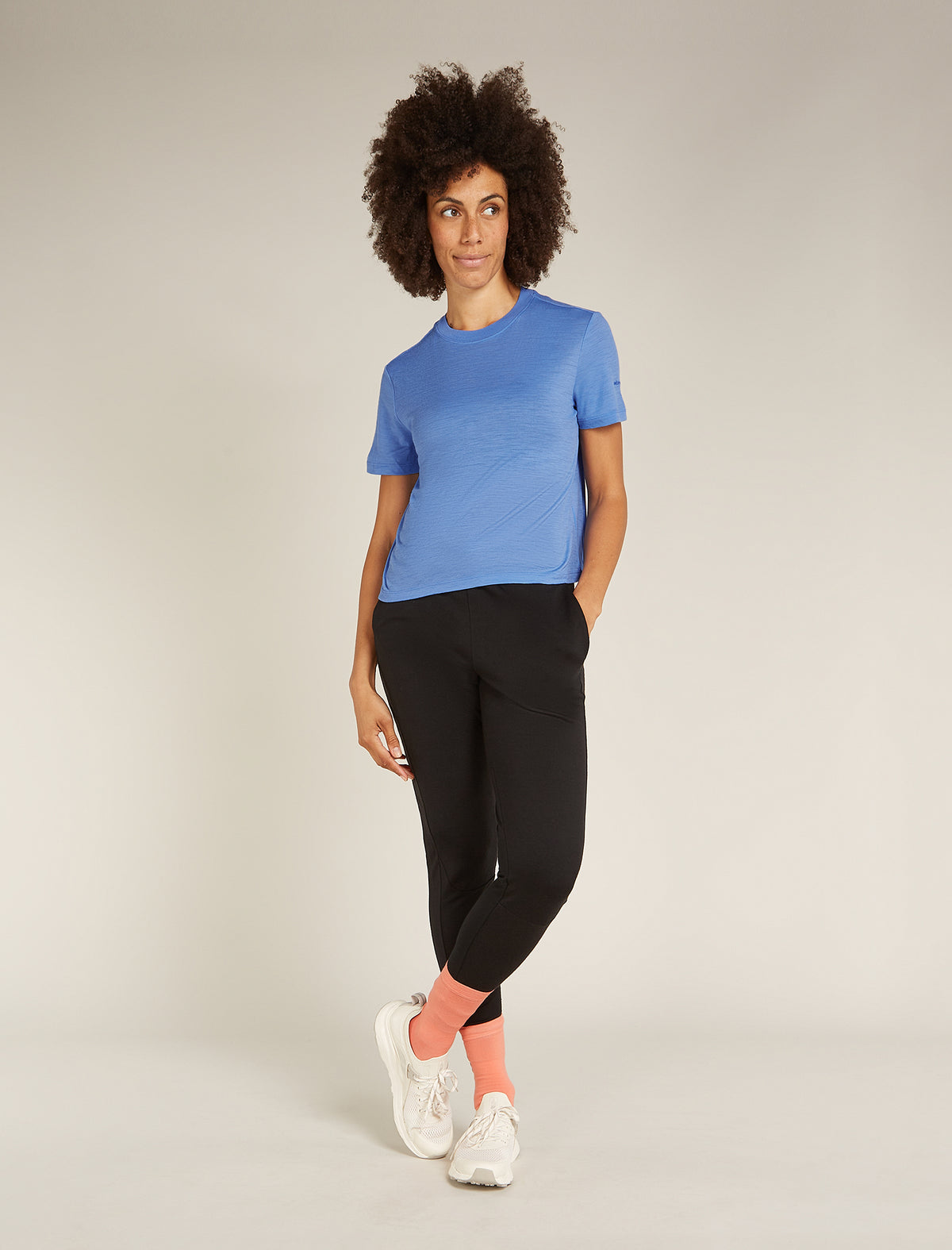 Women's Merino 150 Tech Lite Short Sleeve Crop T-Shirt Baja - 3