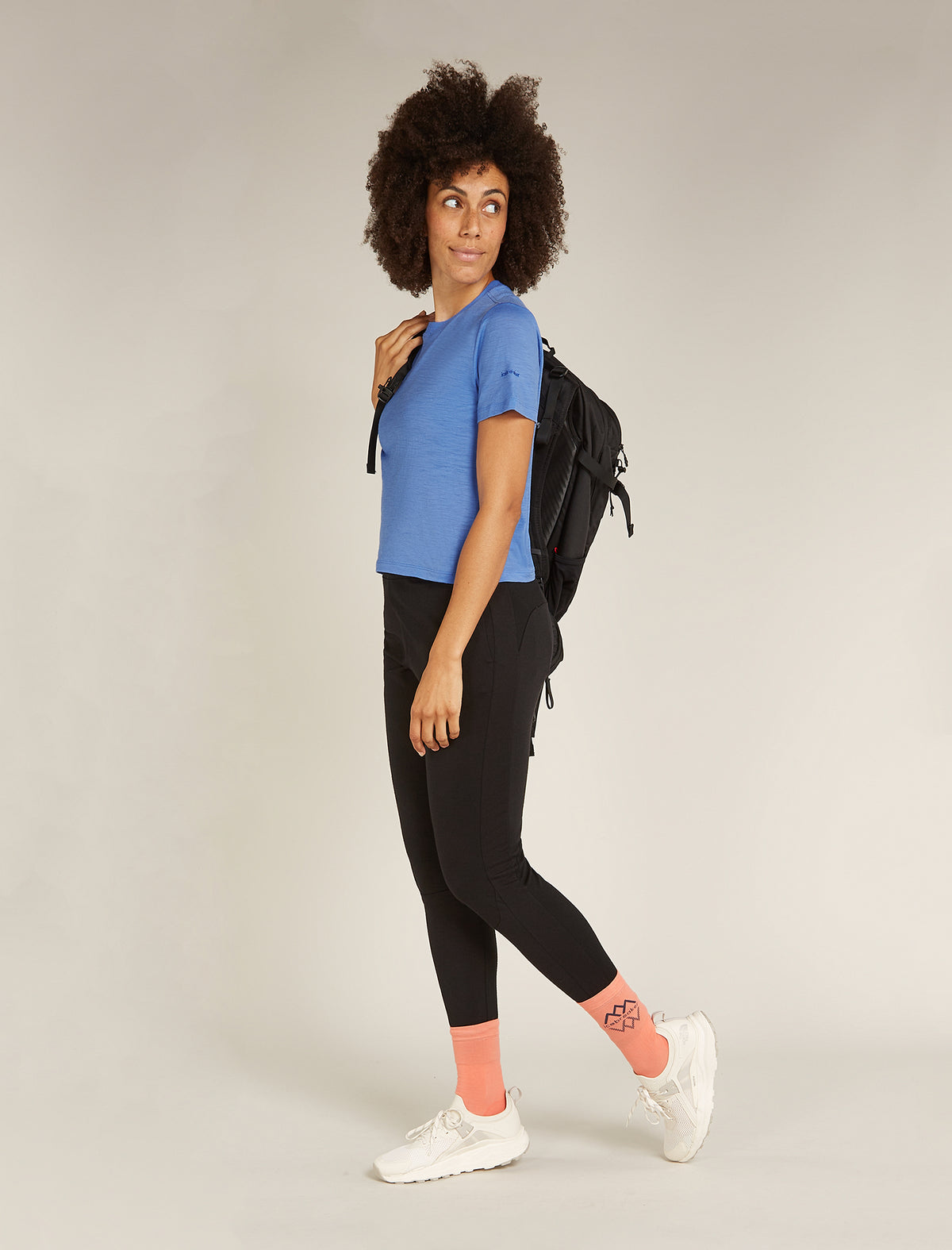 Women's Merino 150 Tech Lite Short Sleeve Crop T-Shirt Baja - 4