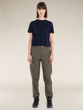Women's Merino 150 Tech Lite Short Sleeve Crop T-Shirt Glacier - 3