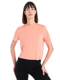 Women's Merino 150 Tech Lite Short Sleeve Crop T-Shirt Glow - 1