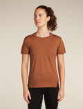 Women's 150 MerinoFine™ Ace Short Sleeve T-Shirt Dusty clay - 1