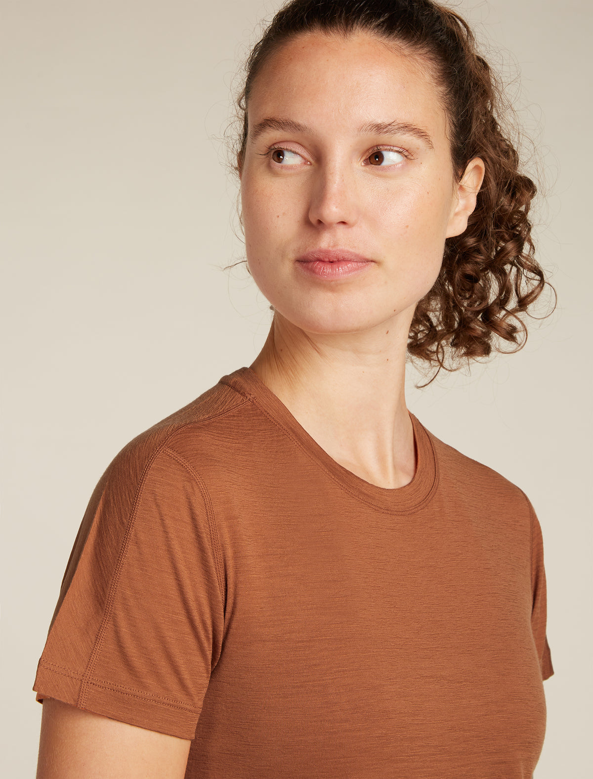Women's 150 MerinoFine™ Ace Short Sleeve T-Shirt Dusty clay - 5