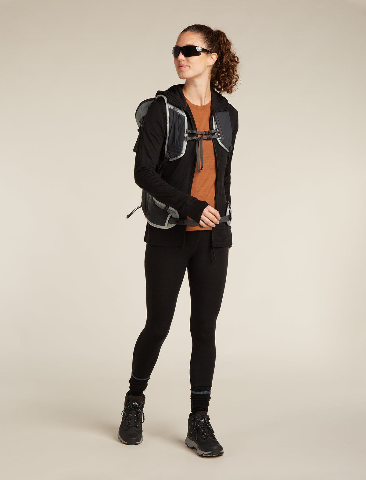 Women's 150 MerinoFine™ Ace Short Sleeve T-Shirt Dusty clay - 4