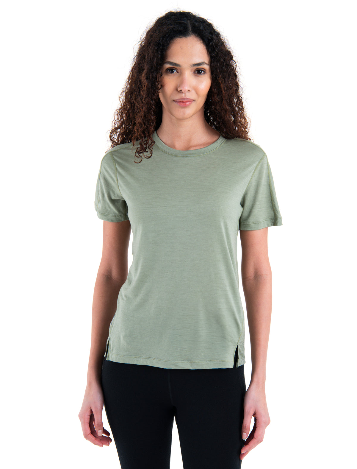 Women's 150 MerinoFine™ Ace Short Sleeve T-Shirt Oil/Black/Silver - 1