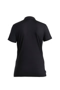 Women's Merino 150 Tech Lite Short Sleeve Polo Black - 10