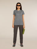 Women's Merino 150 Tech Lite Short Sleeve T-Shirt Gritstone Heather - 4