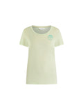 Women's Merino 150 Tech Lite Short Sleeve Scoop T-Shirt Icebreaker Logo Reflections  - 6