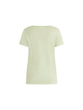 Women's Merino 150 Tech Lite Short Sleeve Scoop T-Shirt Icebreaker Logo Reflections  - 7