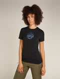 Women's Merino 150 Tech Lite Short Sleeve T-Shirt Camping Circle  - 1
