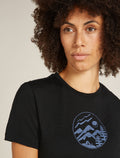 Women's Merino 150 Tech Lite Short Sleeve T-Shirt Camping Circle  - 6